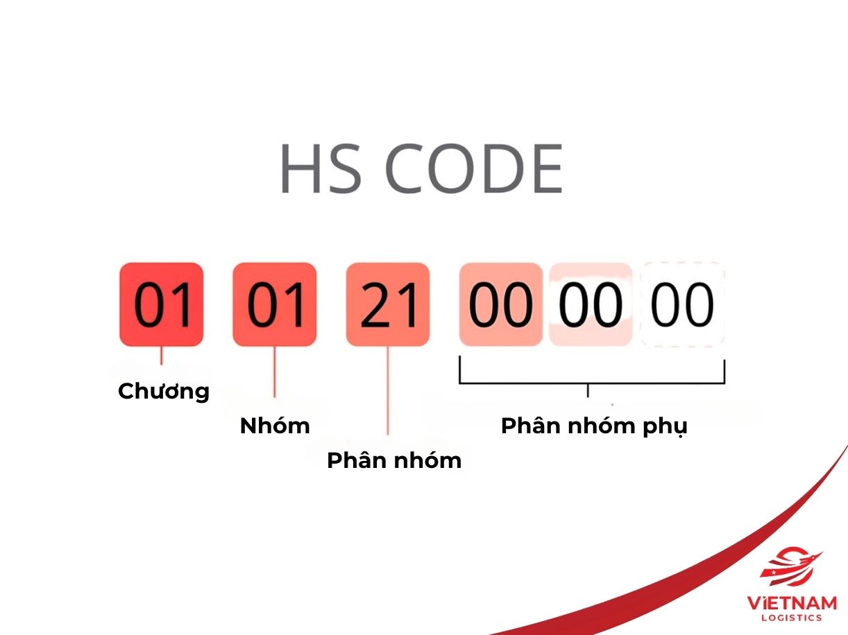 Cấu trúc mã HS code